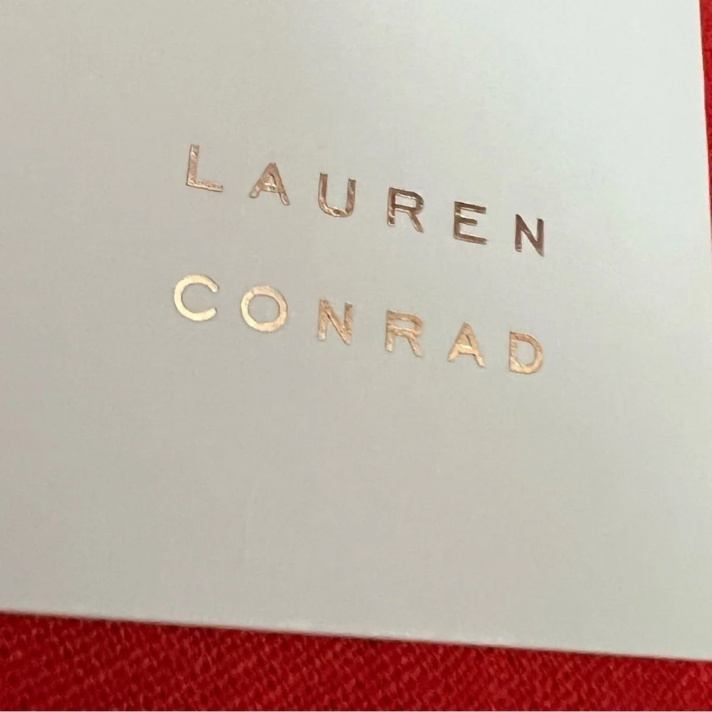 NWT$30  Lauren Conrad Orange Button Detail Tank Blouse XXL - Picture 9 of 10